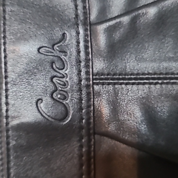 Coach Medium Black Leather SOHO Pleated Bag - Picture 6 of 16